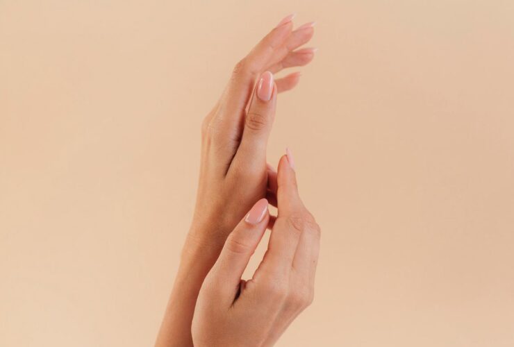 manicure na swieta